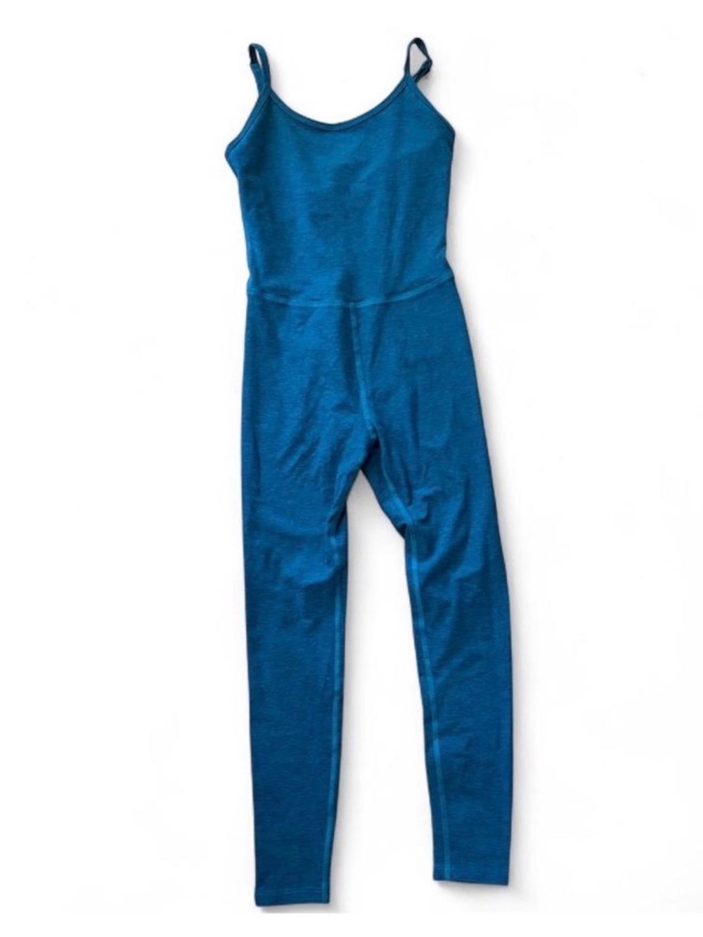 Beyond Yoga Blue One-Piece Workout Jumpsuit